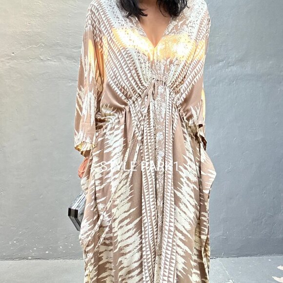 STYLE PARK KAFTAN DRESS - ONE SIZE - BNWT - Picture 9 of 10